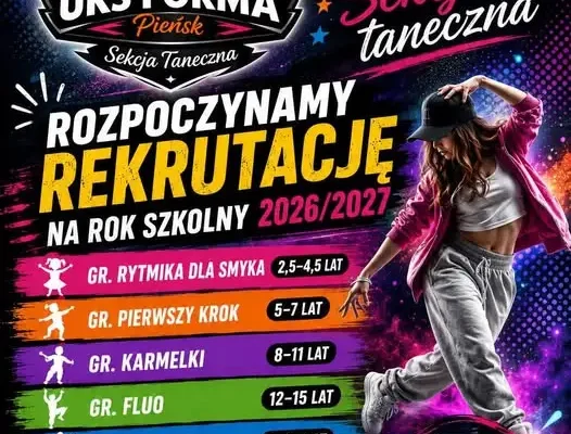 Sekcja mażoretek w Pieńsku zaprasza dzieci na zajęcia