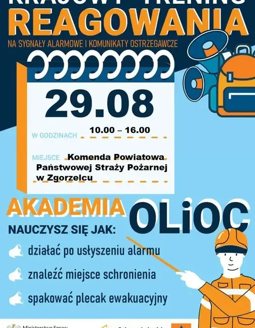 Krajowy Trening Reagowania w Zgorzelcu – naucz się, jak zachować się w sytuacji kryzysowej