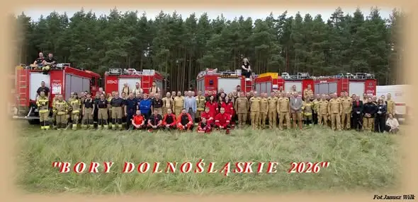 „Bory Dolnośląskie 2026” – wielkie ćwiczenia służb ratowniczych na terenie Gminy Węgliniec