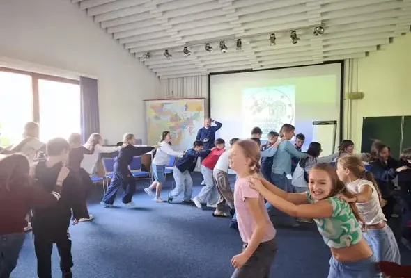 Bogatyńska SP1 i Freie Schule Kassel: drugi dzień wymiany w Vlotho pełen wrażeń