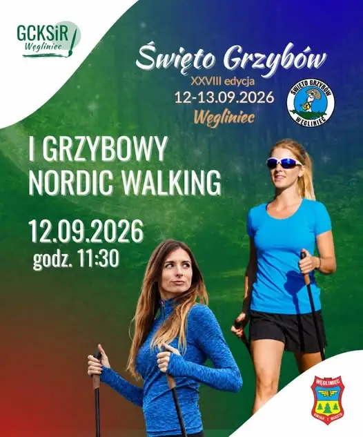 Grzybowy Nordic Walking w Węglińcu – zapisy ruszyły!
