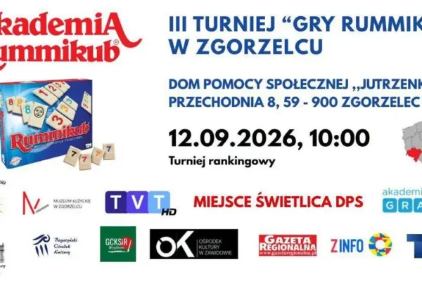 III Turniej Rummikub w Zgorzelcu – zaproszenie do DPS Jutrzenka