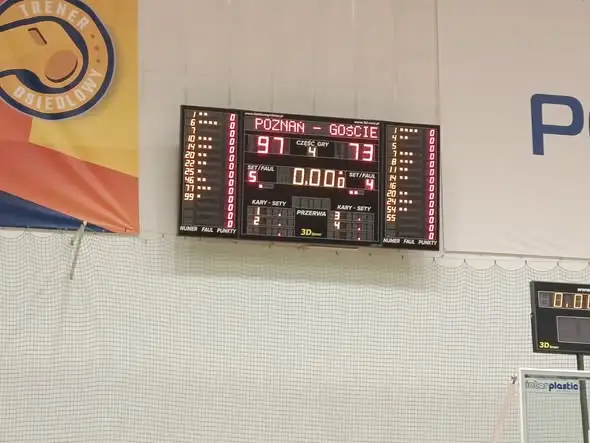Enea Basket Cup: Turów Zgorzelec przegrywa z gospodarzami w Poznaniu