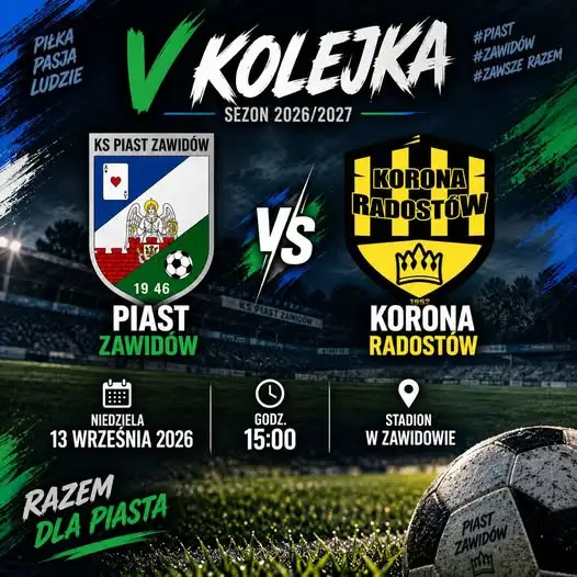 Piast Zawidów zagra z Radostowem na odnowionej murawie. Pierwszy ligowy mecz już w niedzielę