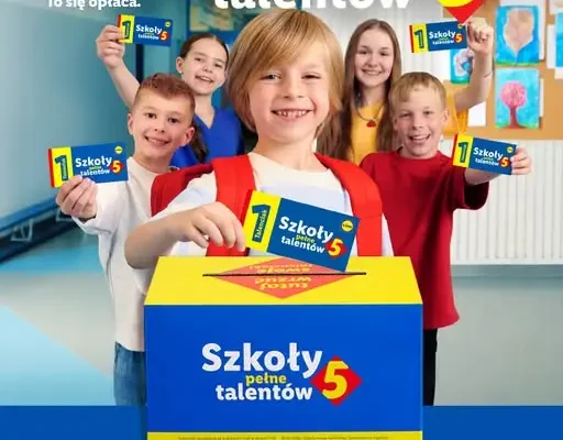Szkoła zachęca do zbierania Talenciaków w akcji Lidla