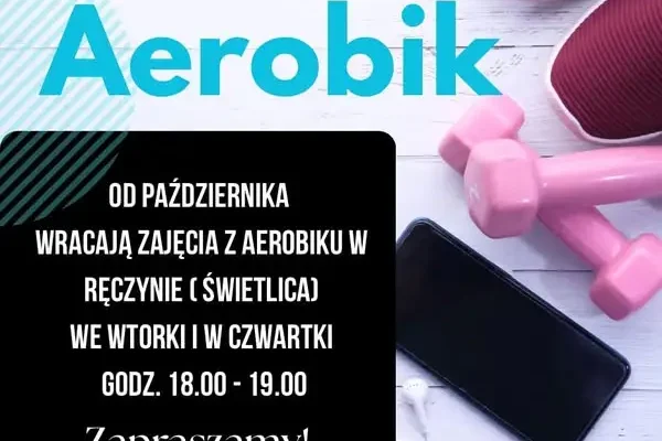 Powrót aerobiku w Ręczynie – zajęcia od października