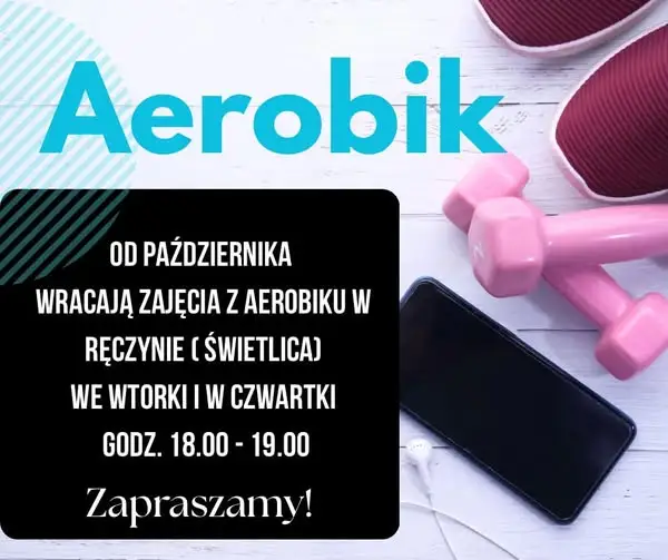 Powrót aerobiku w Ręczynie – zajęcia od października