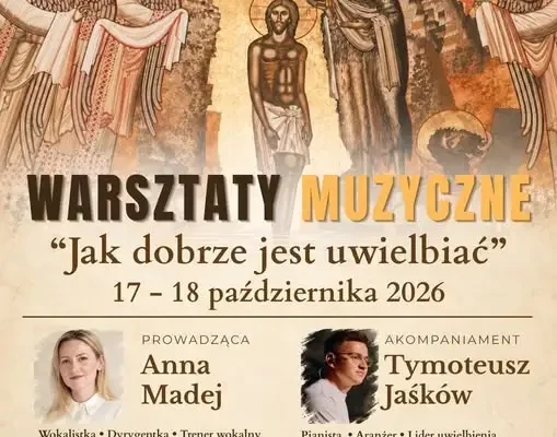 Warsztaty muzyczne „Jak dobrze jest uwielbiać” w Zgorzelcu – zapisy trwają