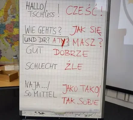 Czwarty dzień polsko-niemieckiej wymiany w Vlotho – młodzież z Bogatyni buduje wspólne miasto marzeń