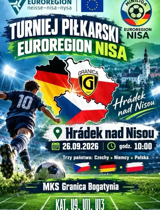 MKS Granica Bogatynia zagra w Minilidze Euroregionu Nisa. Pierwszy turniej w Hrádku nad Nisou