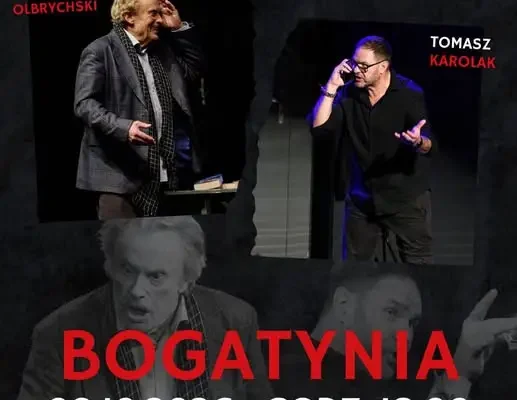 „Niespodziewany powrót” – gwiazdorski spektakl w Bogatyńskim Ośrodku Kultury