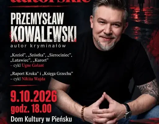Spotkanie z Przemysławem Kowalewskim w Domu Kultury w Pieńsku