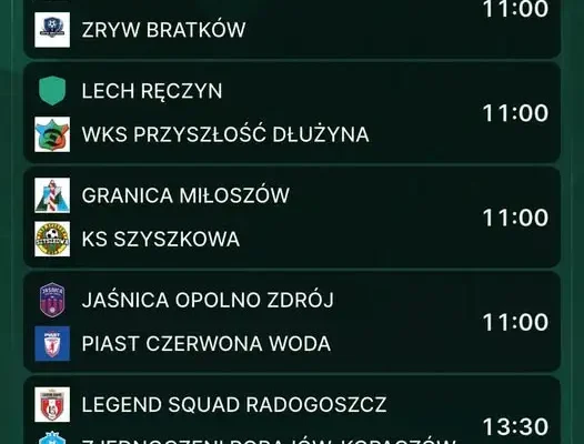 Liga Typerów 2026/2027 – runda 8. Zasady, terminy i tabela po 7 kolejkach