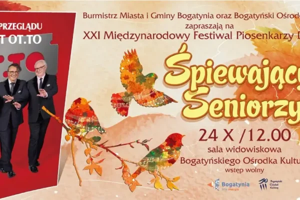 Bogatynia zaprasza na XXI Międzynarodowy Przegląd „Śpiewający Seniorzy”