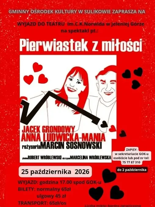 Ostatnia szansa na zapis na wyjazd do teatru w Jeleniej Górze