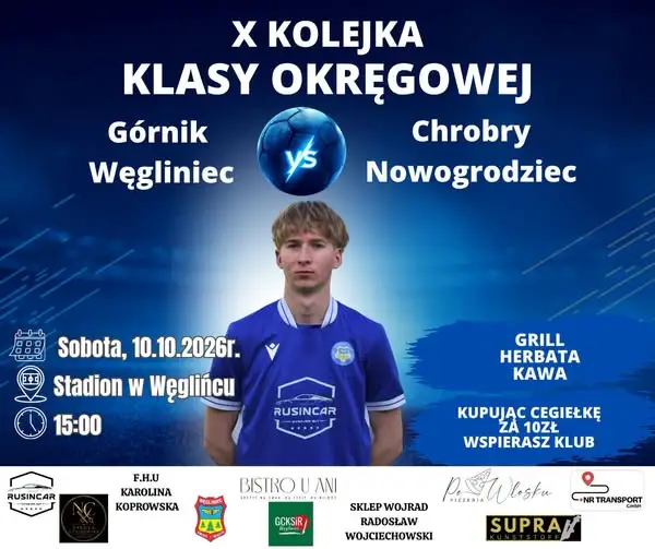 Górnik Węgliniec kontra Chrobry Nowogrodziec – kluczowy mecz o punkty