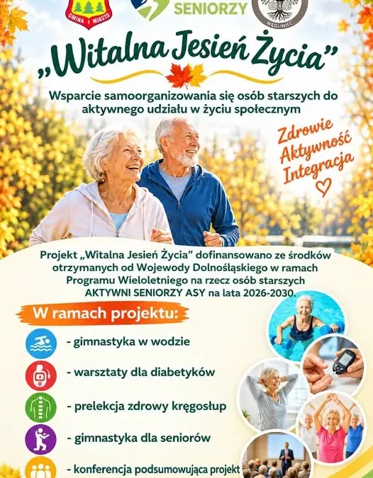 Witalna Jesień Życia – gmina Węgliniec stawia na aktywnych seniorów