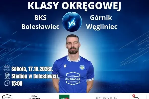 Górnik Węgliniec zagra w Bolesławcu. Kluczowy mecz o punkty