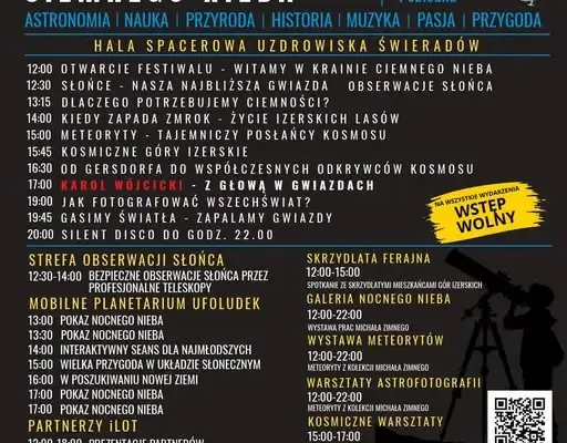 I Dolnośląski Festiwal Ciemnego Nieba w Świeradowie-Zdroju – już 24 października!