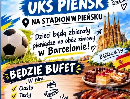 Turniej i charytatywny bufet w Pieńsku – piłkarze zbierają na obóz w Hiszpanii