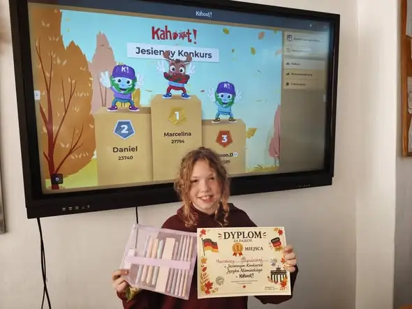 Jesienny konkurs języka niemieckiego w klasach 4 i 6 – znamy zwycięzców