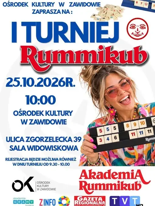 I Turniej Rummikub w Zawidowie – już w niedzielę!