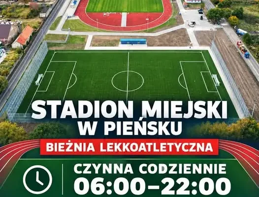 Bieżnia na Stadionie Miejskim w Pieńsku – zasady korzystania i godziny otwarcia