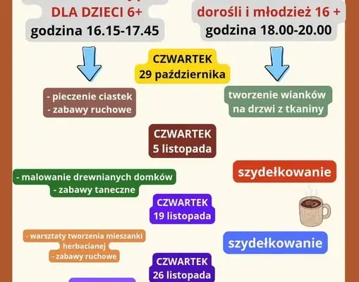 Jesienne zajęcia świetlicowe we Wrociszowie Dolnym – GOK Sulików zaprasza