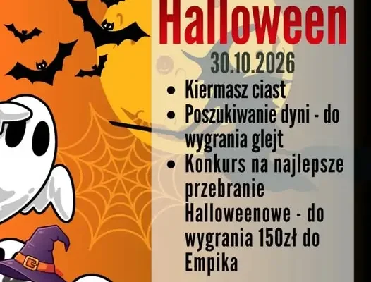 Halloween w szkole: kiermasz ciast, kawa i konkurs przebrań z bonem do Empika