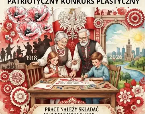 Rodzinny konkurs plastyczny „Niepodległość dzisiaj” w Sulikowie – zaproszenie do udziału